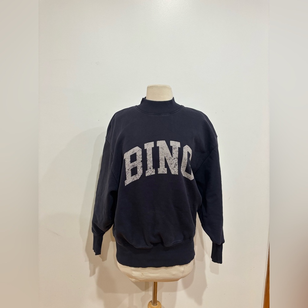 Anine Bing Bradie Sweatshirt, Size: S - Picture 11 of 13